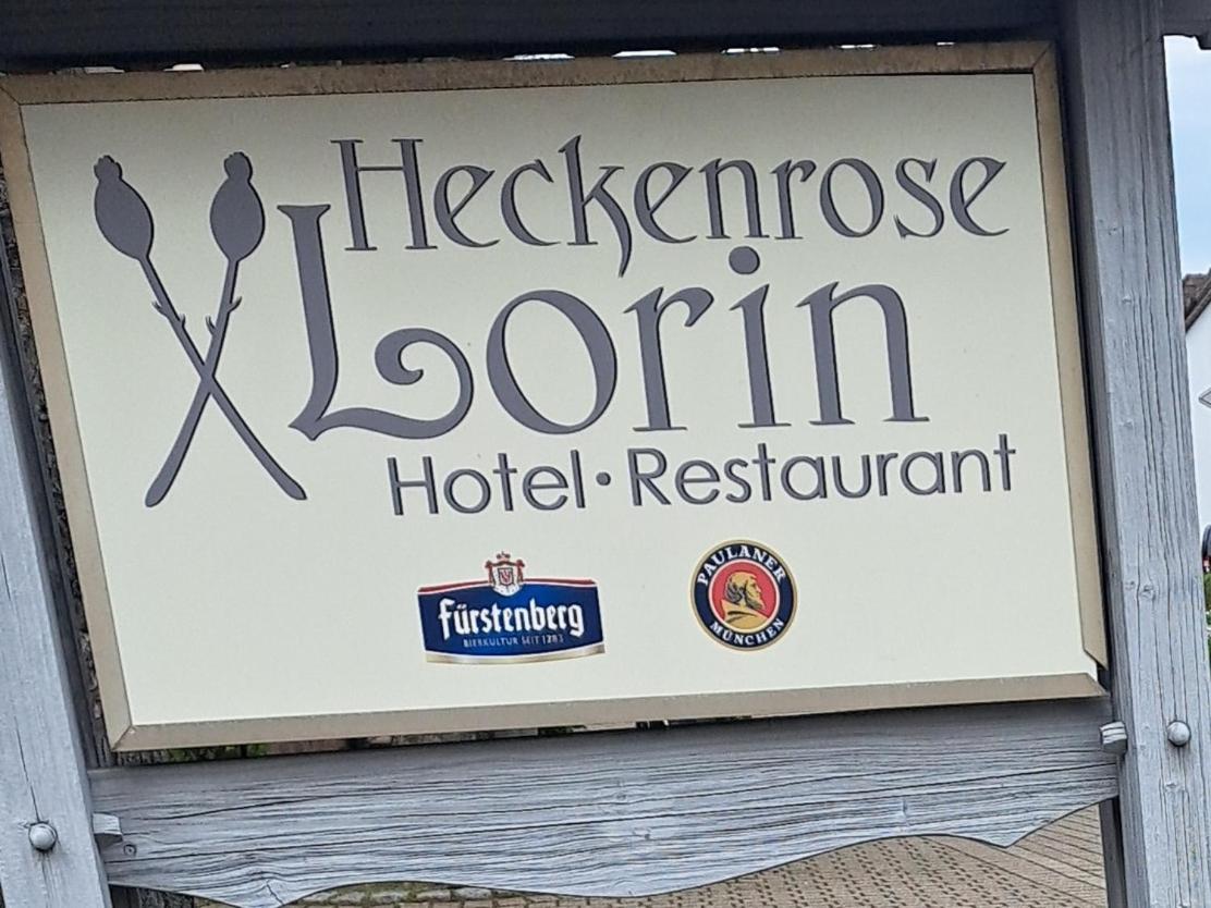 Self Checkin Hotel Heckenrose Lorin Рингсхайм Экстерьер фото